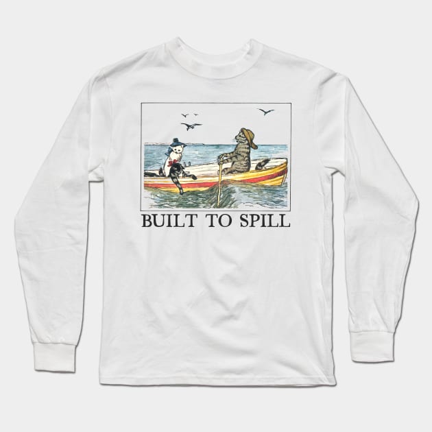 Built To Spill   --- Original Fan Artwork Long Sleeve T-Shirt by unknown_pleasures